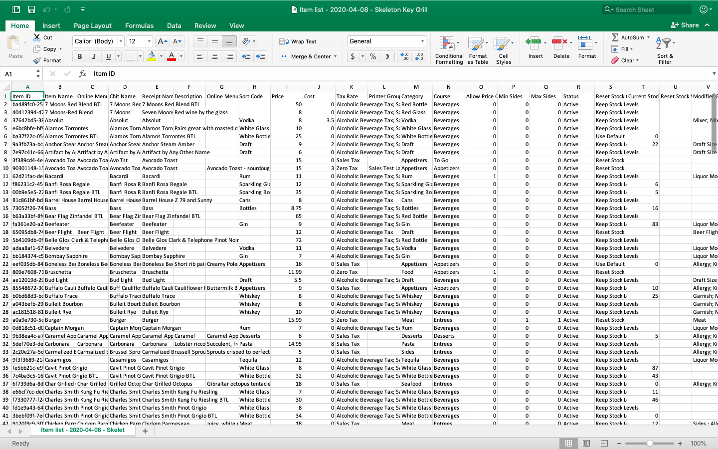 Csv Example